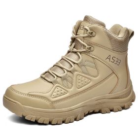 Men's Flying Outdoor Non-slip Combat Boots (Option: 703 Sand-39)