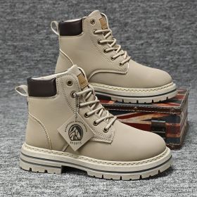 Martin Boots Men's Retro High-top (Option: YZ209 Gray-39)