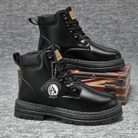 Martin Boots Men's Retro High-top (Option: YZ209 Black-46)