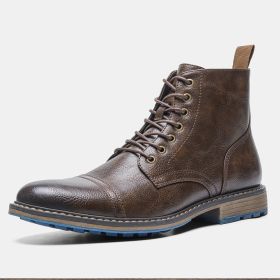 Men's Fashion Casual Retro Distressed Dr Martens Boots (Option: AL633-13)
