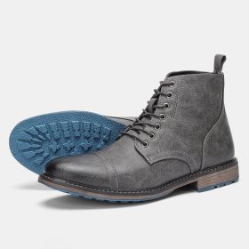 Men's Fashion Casual Retro Distressed Dr Martens Boots (Option: AL636-13)